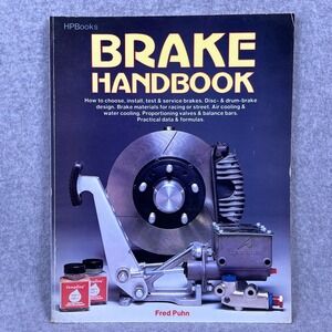 Brake Handbook by Fred Puhn‎ 1985 HPBooks Disc Drum Racing Brakes Guide Manual
